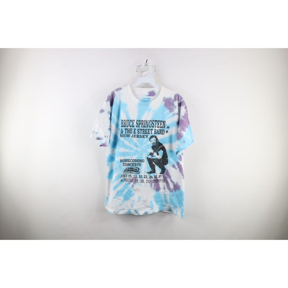 Vtg Y2K 2003 Mens L Bruce Springsteen & The E Street Band Giants Stadium T-Shirt - Picture 1 of 10